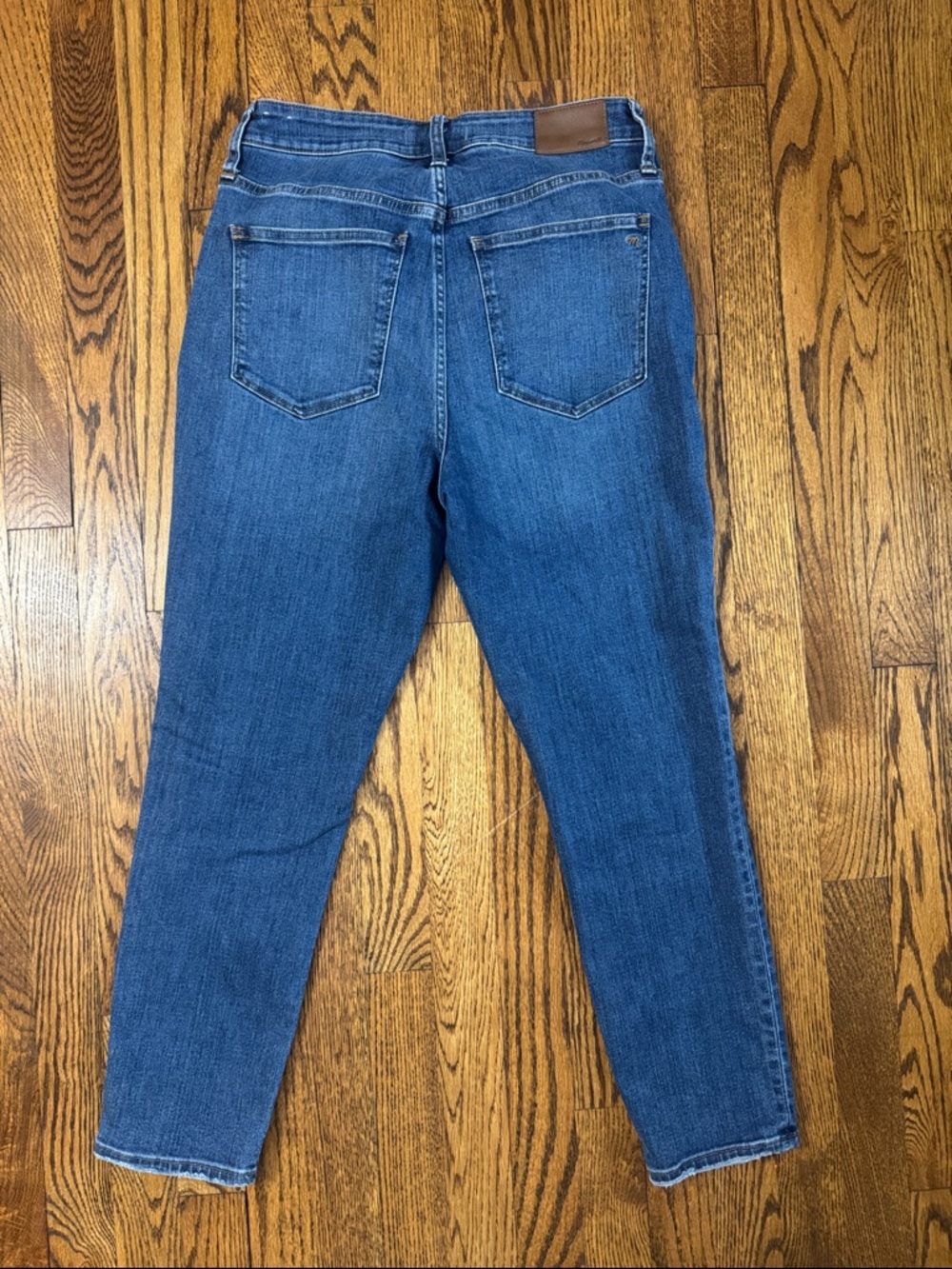 Madewell Curvy High-Rise Skinny Crop Blue Jeans SZ 29 - Picture 5 of 6